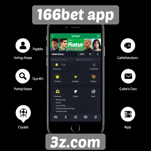 Análise das funcionalidades do 166bet app