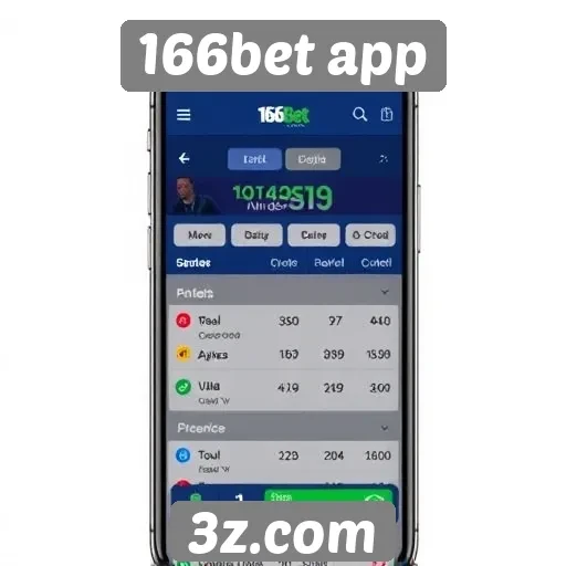 Comparativo de odds no 166bet app